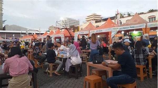 Warga Serang Antusias Ikut Festival Kuliner Jalanan