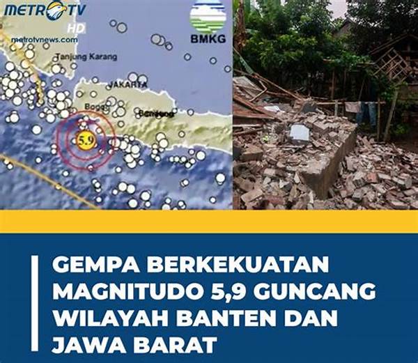 Gempa M 5,9 Guncang Banten Selatan, Bmkg Minta Warga Waspada