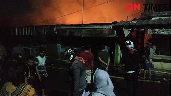 Kebakaran Pasar Tradisional Serang, Pedagang Alami Kerugian Besar