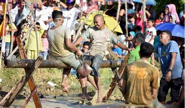 Video: Lomba 17 Agustus Di Serang Banjir Peserta