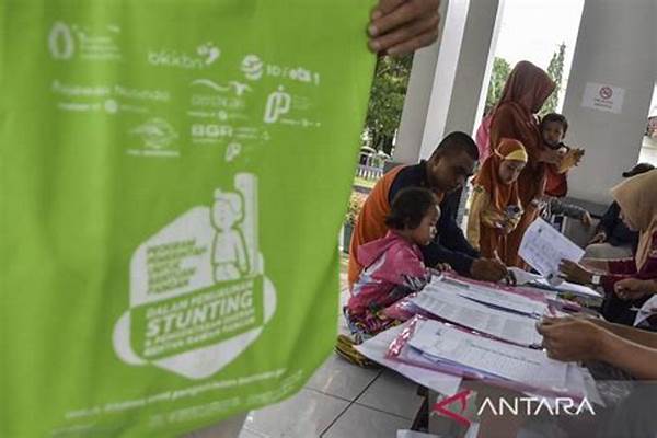 [foto Sosial] Suasana Khidmat Pembagian Bantuan Dana Stunting Di Serang Yang Diaudit Dprd Banten!