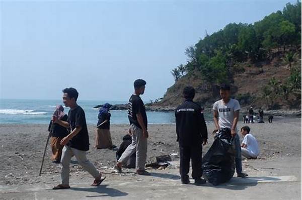 Pemuda! Komunitas Pemuda Serang Gelar Aksi Bersih-bersih Pantai Anyer, Jaga Lingkungan!