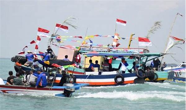 Trend Religi! Tradisi Sedekah Laut Nelayan Serang, Gaya Hidup Syukuran Hasil Laut!