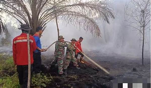 Bencana! Petugas Gabungan Berhasil Padamkan Kebakaran Lahan Di Kawasan Hutan Lindung Serang!